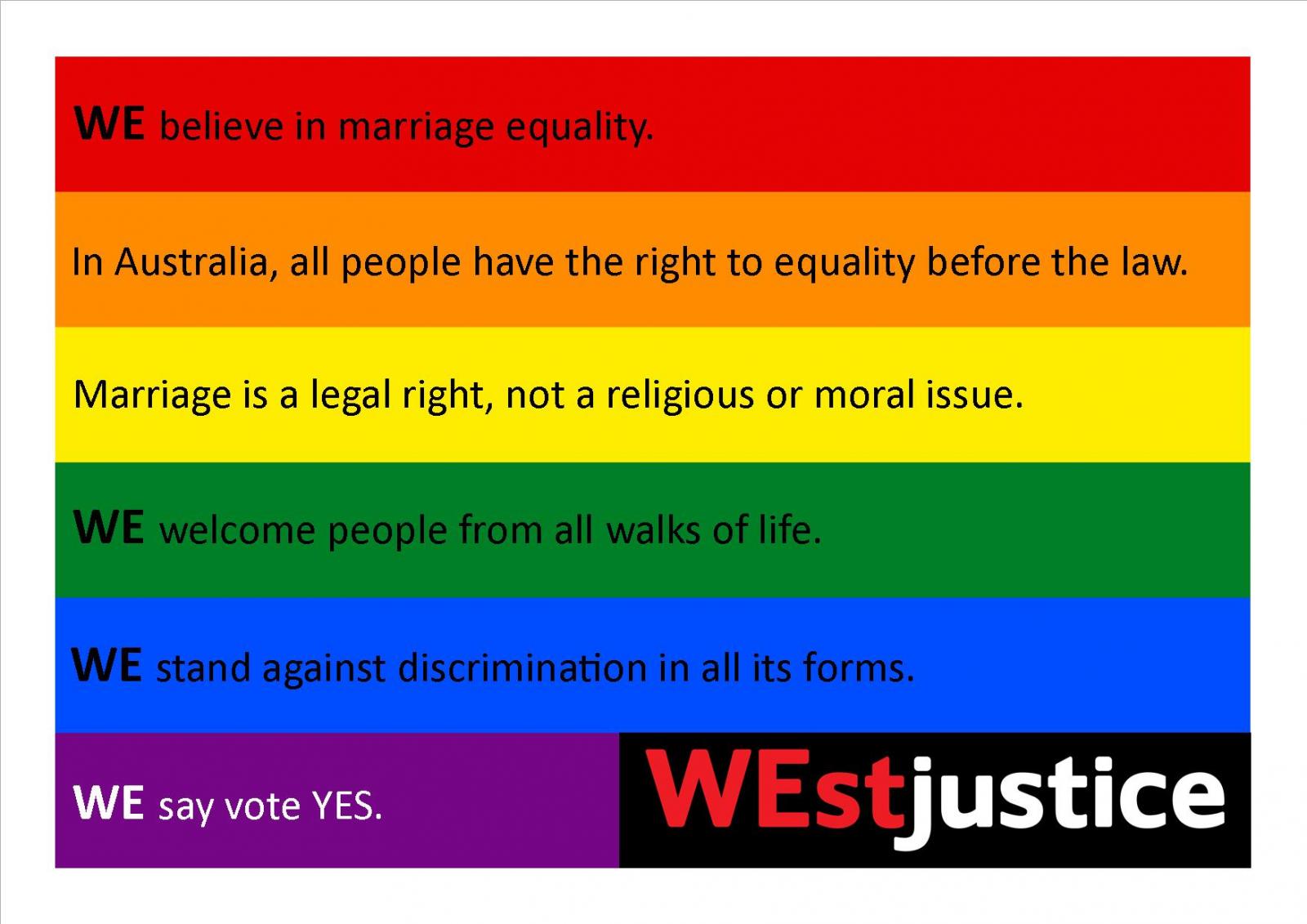 WJ Statement Marriage Equality